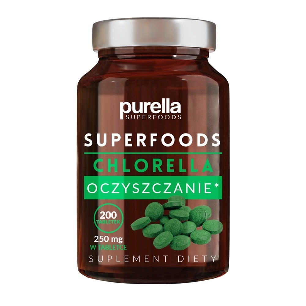 Purella Chlorella 200 tabliet