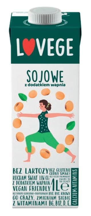 Sante Lovege sójový nápoj s vápnikom 1 l