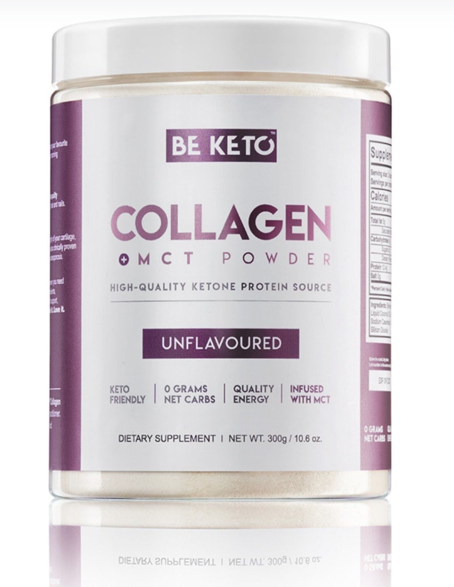 BeKeto Keto kolagén s MCT olejom bez príchute 300 g