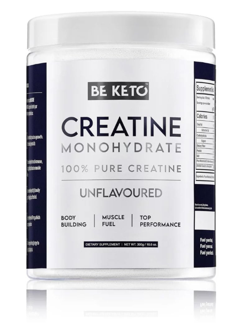 BeKeto Monohydrát kreatínu 100% 300 g