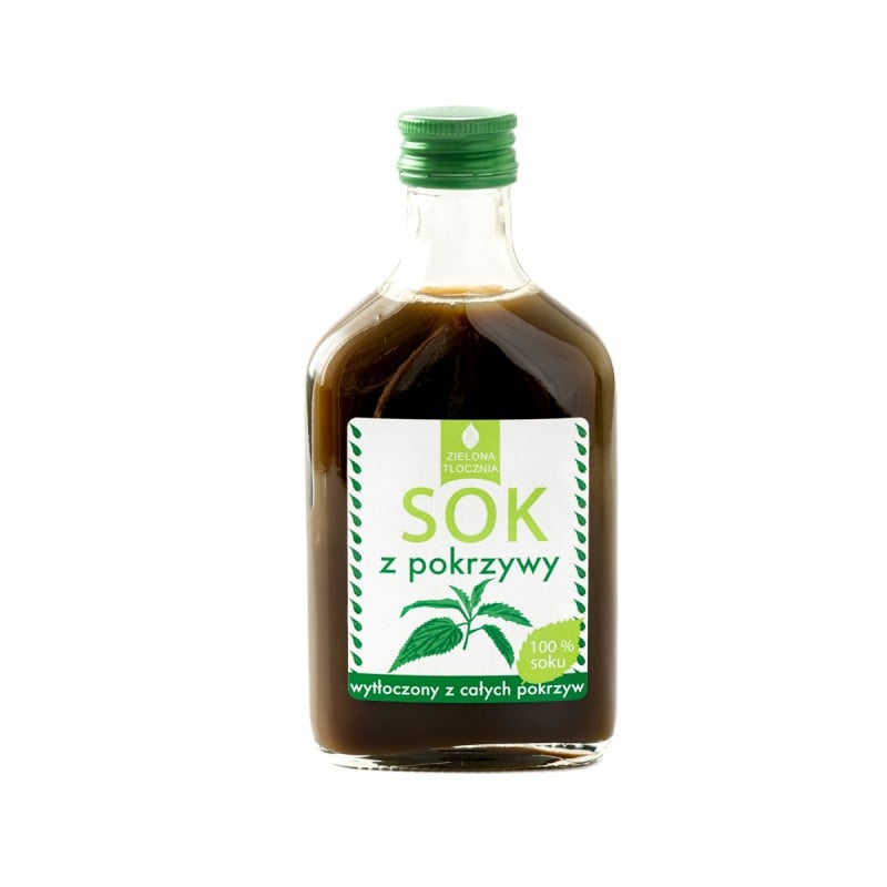 Zielona Tłocznia Šťava zo žihľavy 100 % 200 ml