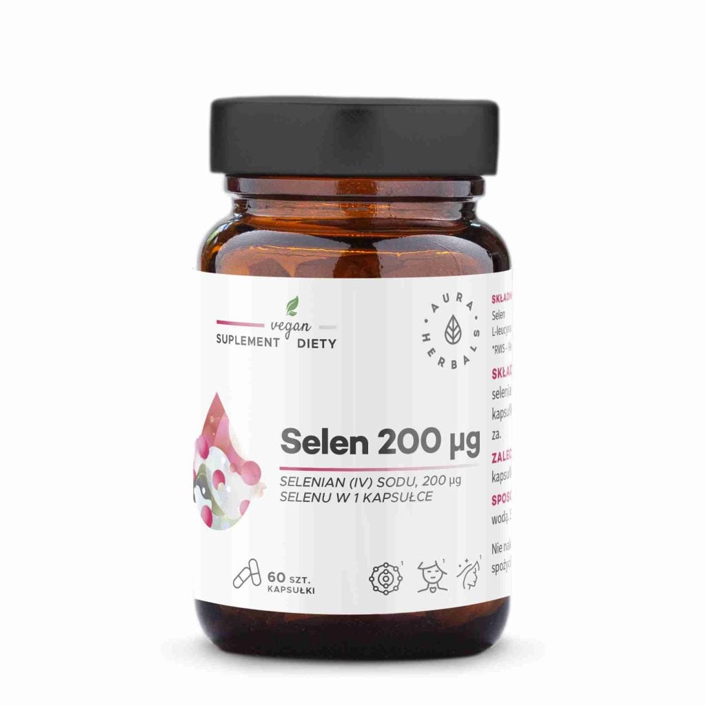 Aura Herbals Selén 200 µg seleničitan sodný 60 kapsúl
