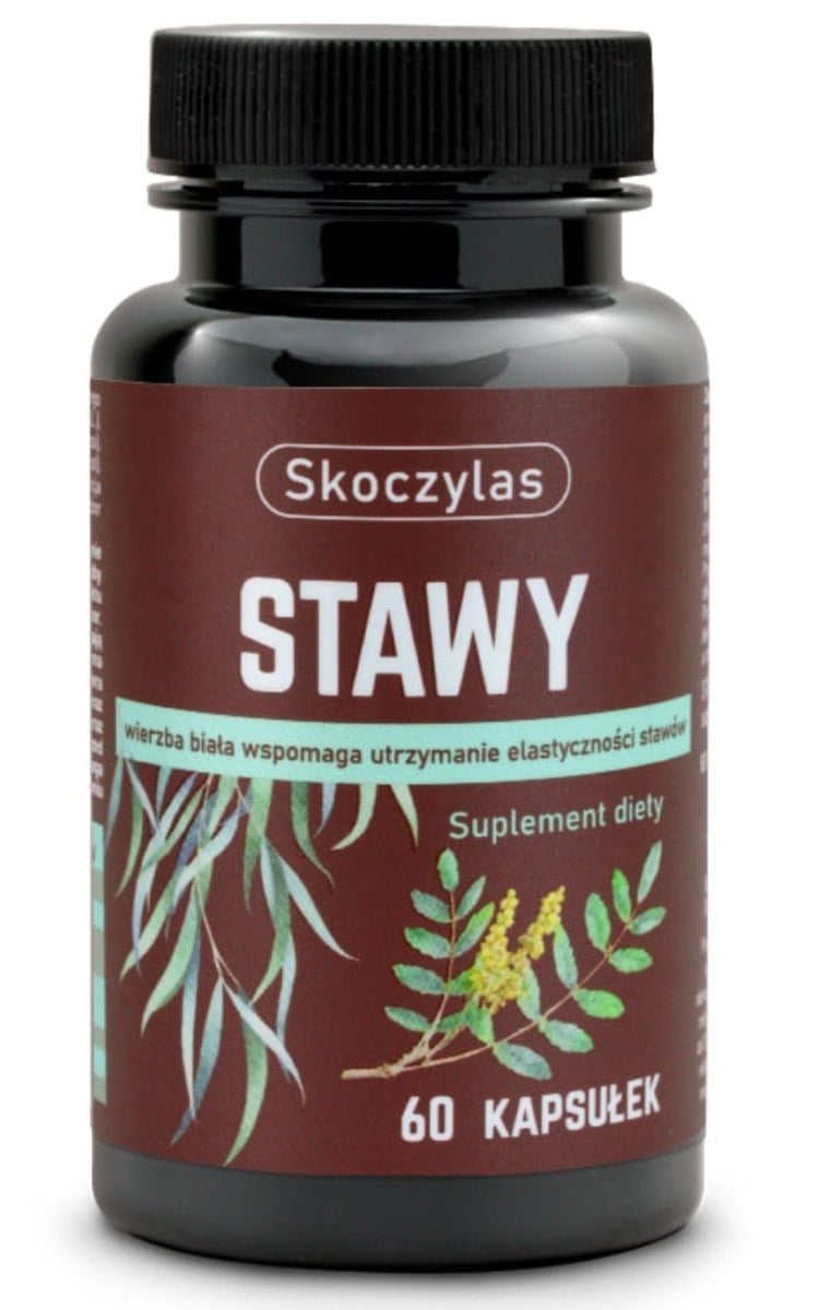 Skoczylas Kĺby – kadidlovník, vŕba, ashwagandha, čertov pazúr 60 kapsúl