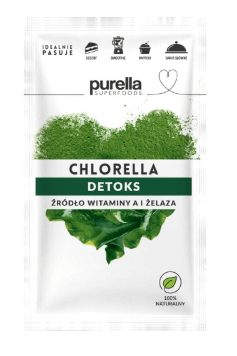 Purella Superfoods Chlorella prášek 21 g