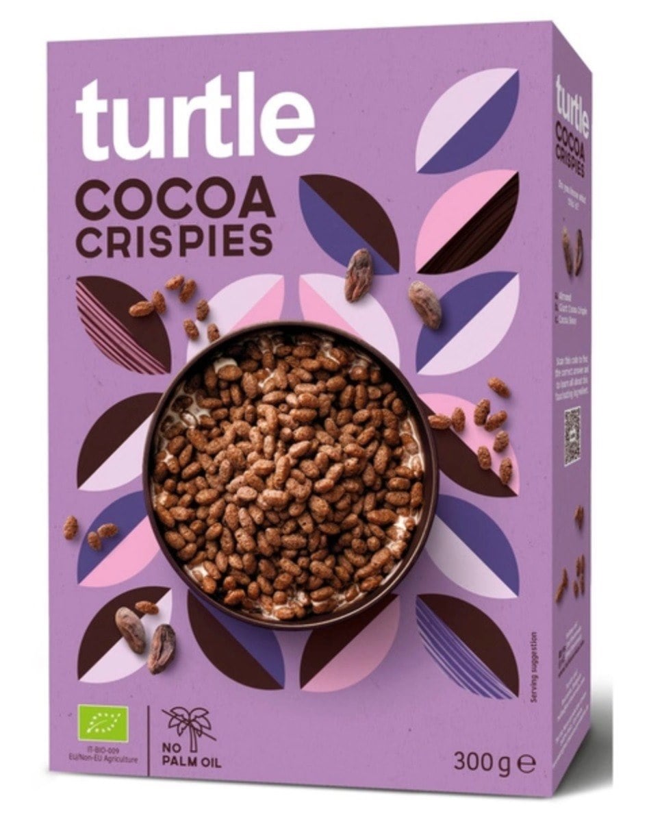 Turtle Rýžové křupky kakaové BIO 300 g