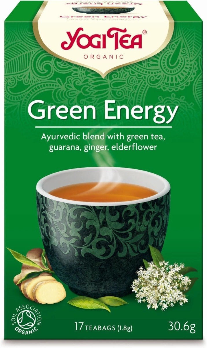 Yogi Tea Čaj Zelená energia BIO (17 x 1,8 g) 30,6 g