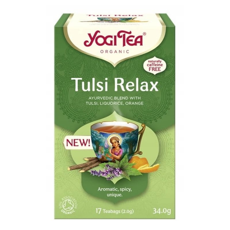 Yogi Tea Ajurvédsky čaj Tulsi Relax BIO (17 x 2 g) 34 g