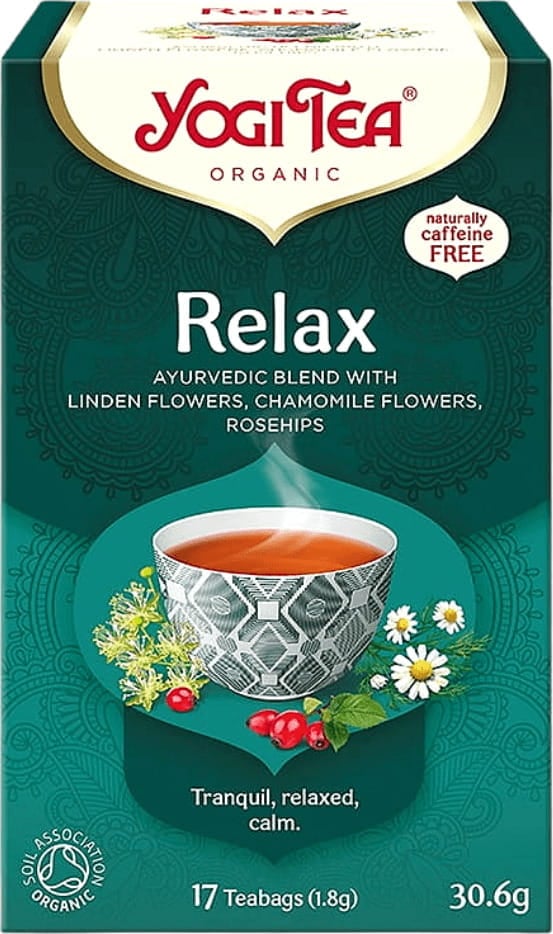 Yogi Tea Čaj Relax BIO (17 x 1,8 g) 30,6 g