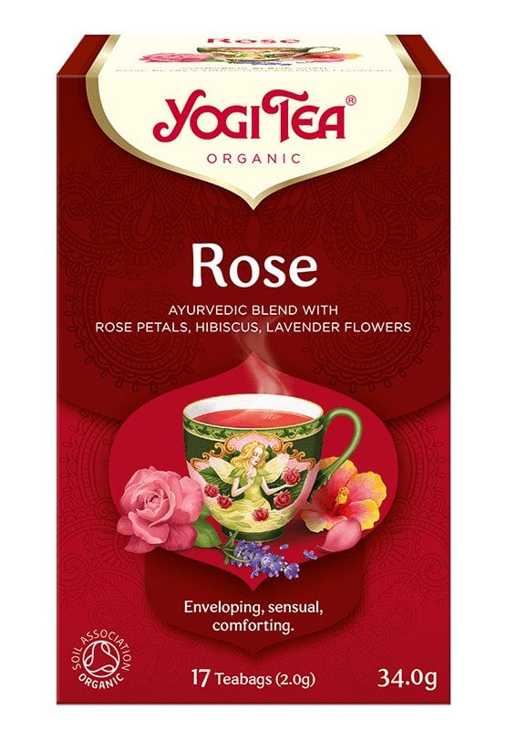 Yogi Tea Čaj Tao Rose BIO (17 x 2 g) 34 g