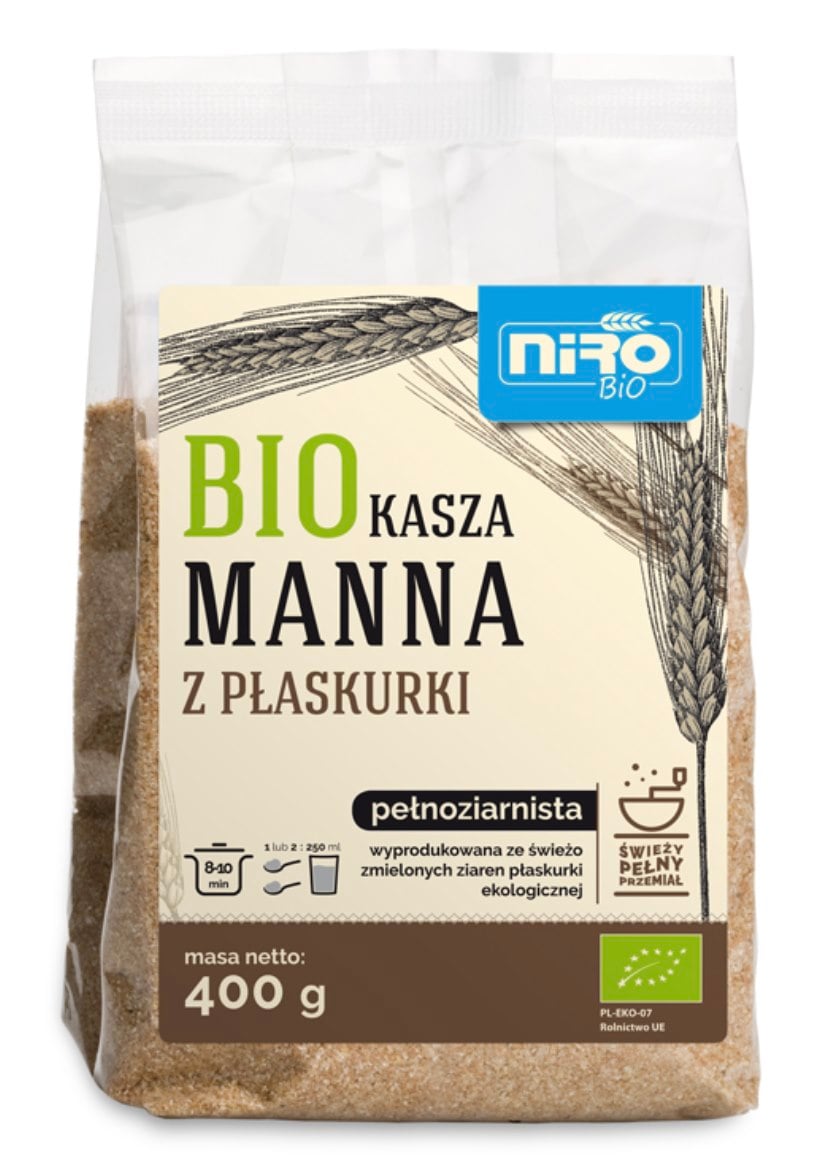 Niro Krupice z dvouzrnky BIO 400 g