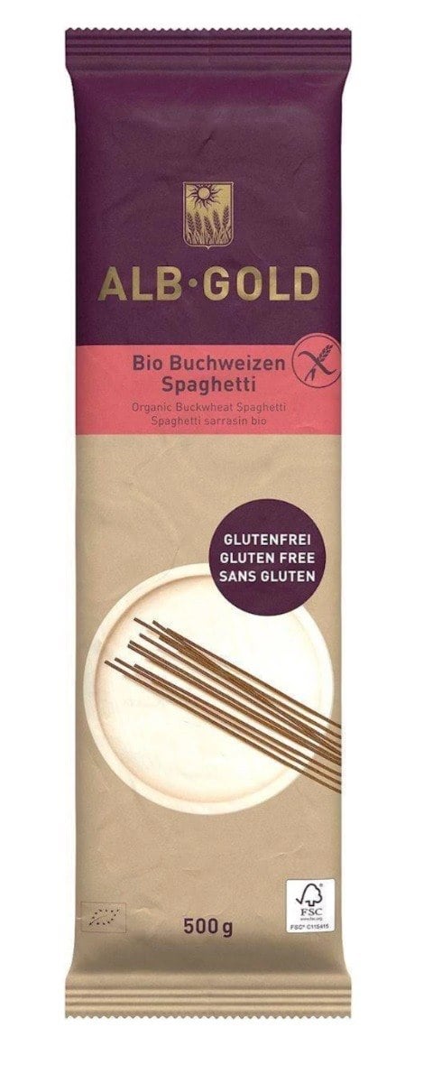 Alb Gold Pohánkové špagety bez lepku BIO 500 g