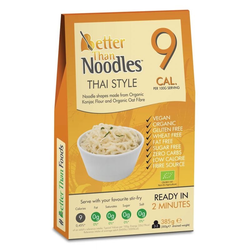 Better Than Foods Konjakové cestoviny v tvare ryže bezlepkové BIO 385 g