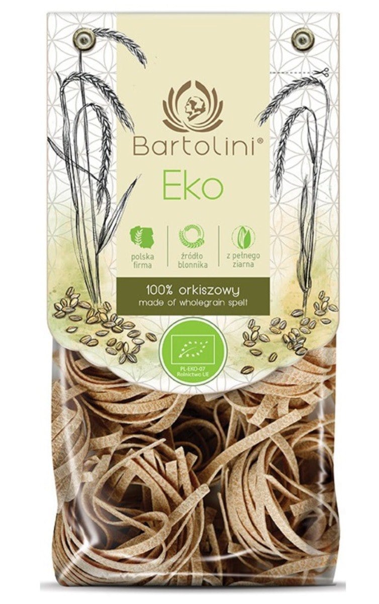 Bartolini Celozrnné špaldové těstoviny hnízda BIO 250 g