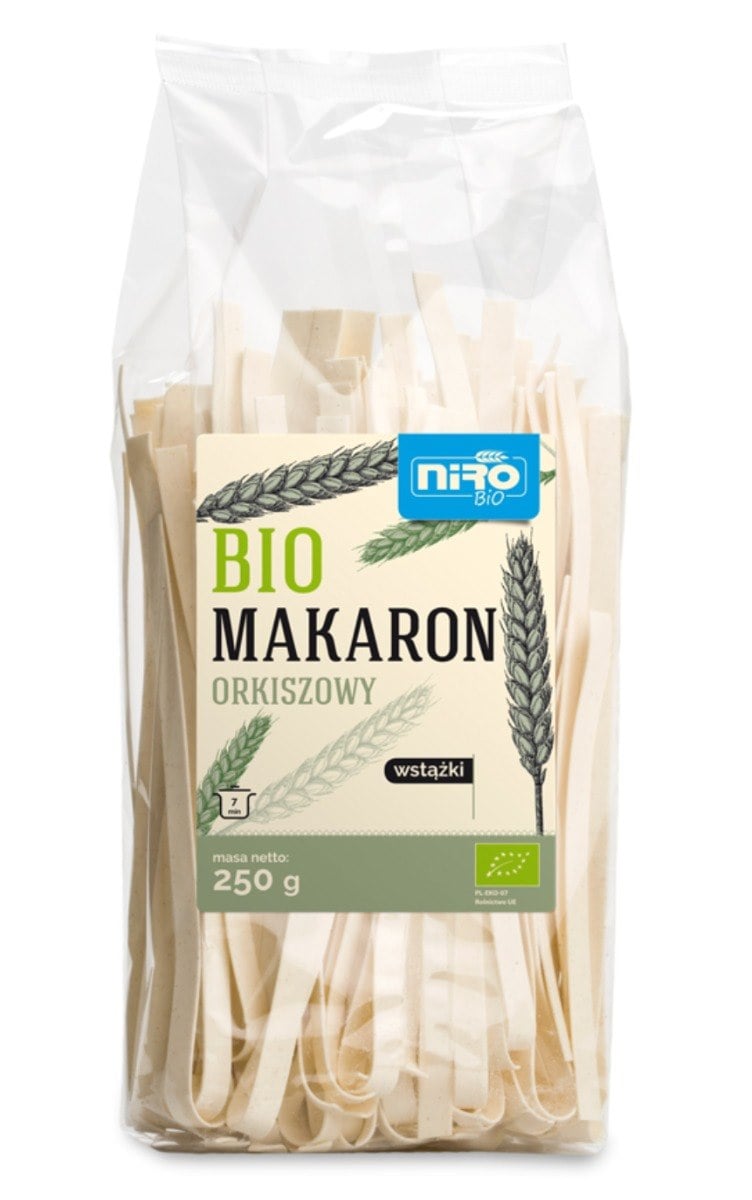 Niro Špaldové cestoviny stužky BIO 250 g