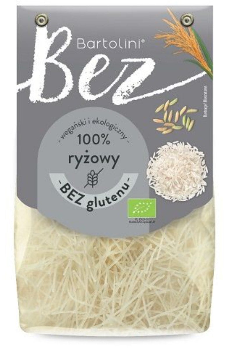 Bartolini Ryžové rezance bezlepkové BIO 250 g
