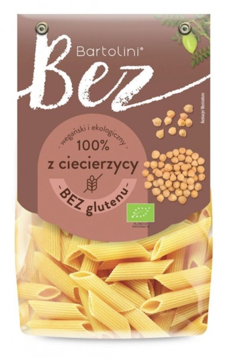 Bartolini Proteínové cestoviny z cíceru Penne bezlepkové BIO 250 g