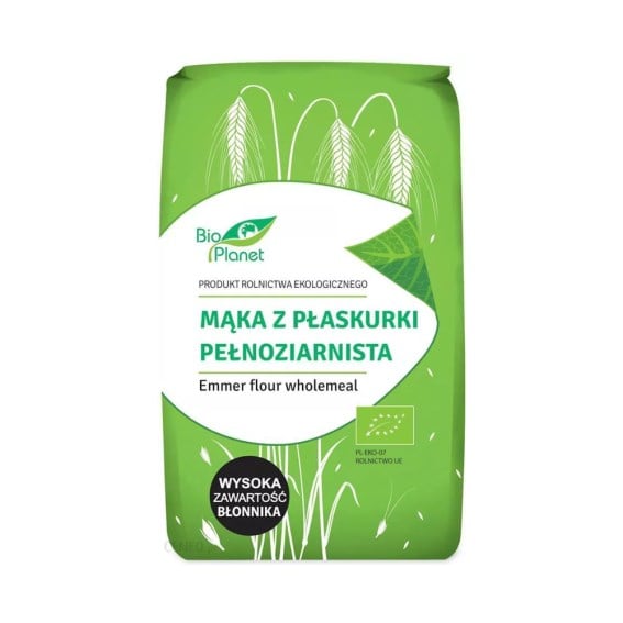 Bio Planet Mouka z jednozrnky celozrnná BIO 500 g