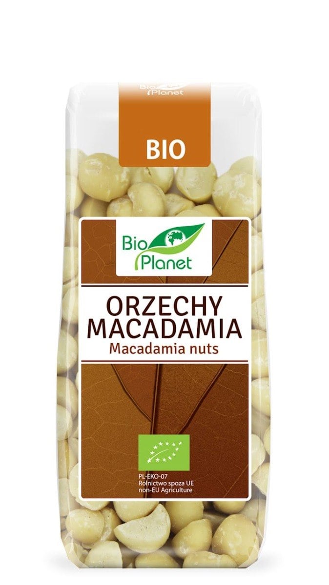Bio Planet Makadamové orechy BIO 200 g