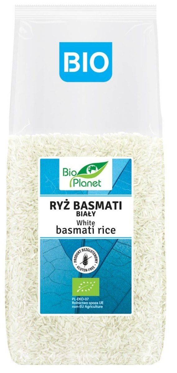 Bio Planet Rýže basmati bílá bezlepková BIO 500 g