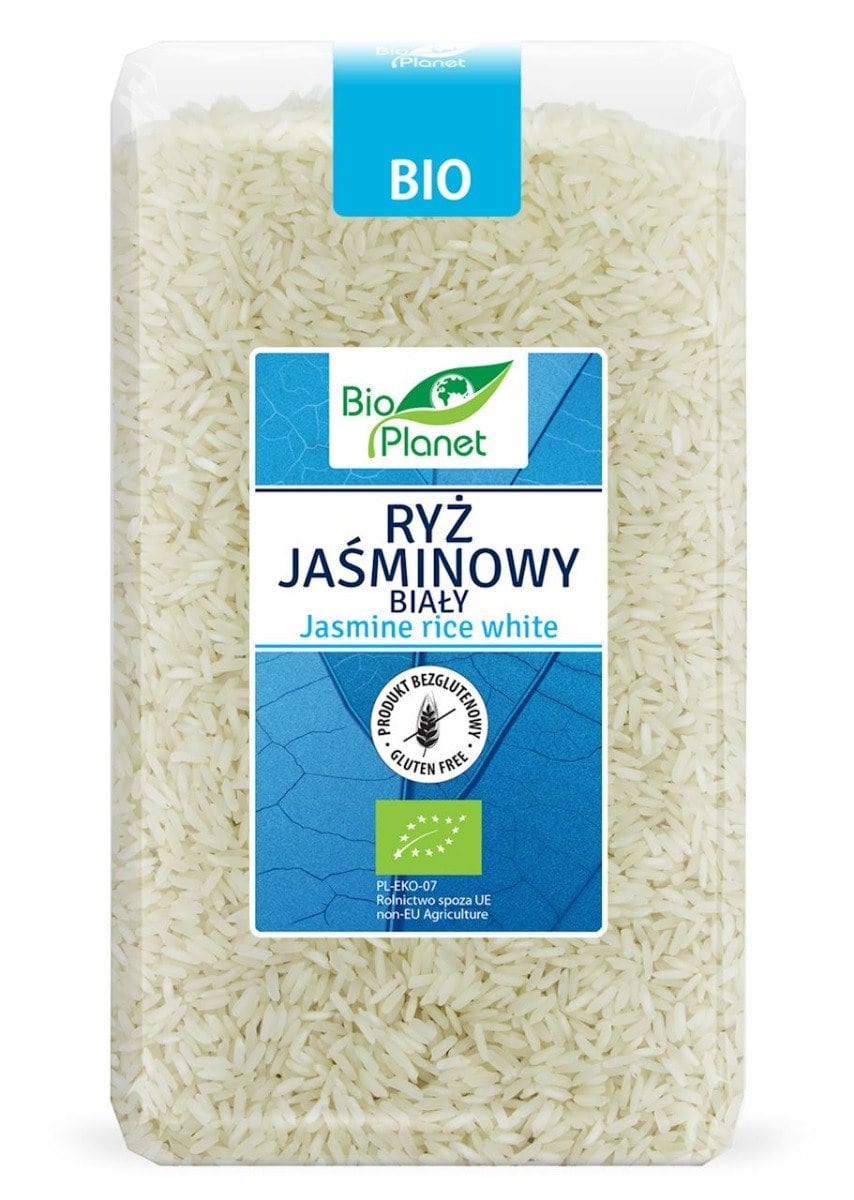 Bio Planet Ryža jazmínová biela bezlepková BIO 1 kg