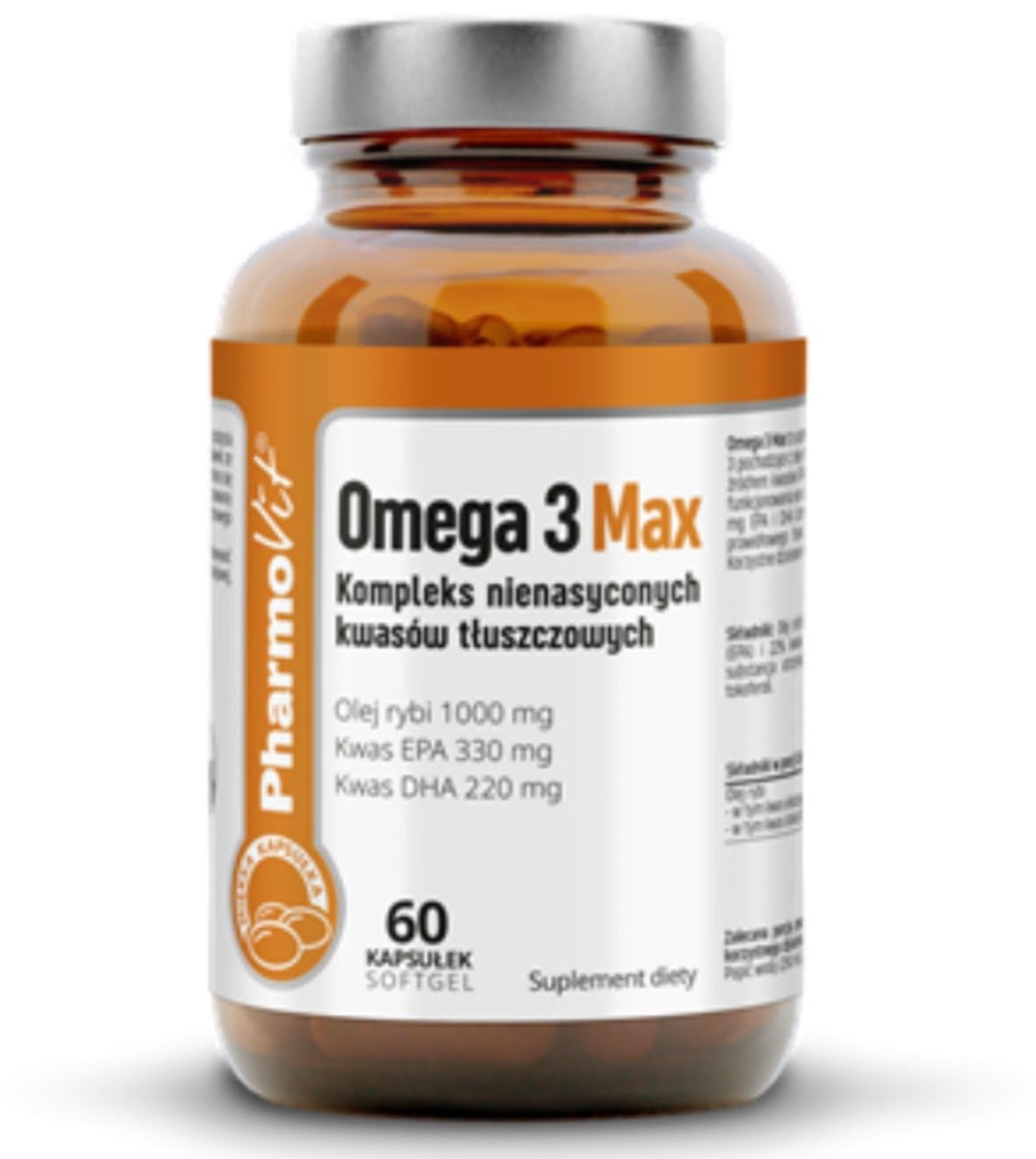 Pharmovit Omega 3 Max 60 mäkkých kapsúl