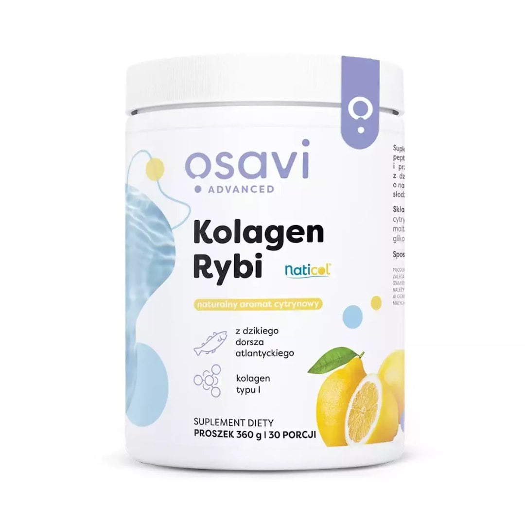 Osavi Rybí kolagén NatiCol z divokej tresky 360 g
