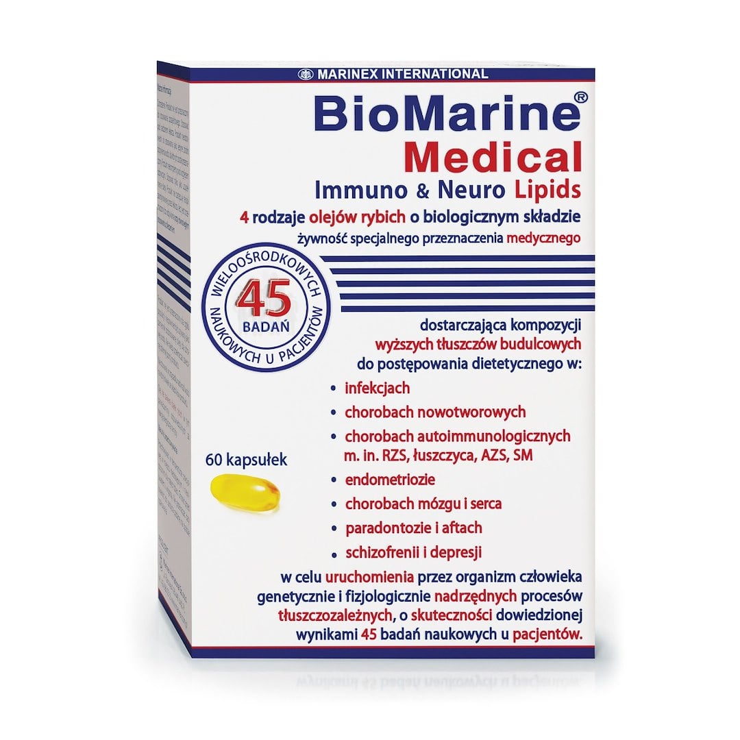 BioMarine® Medical Immuno & Neuro Lipids 60 kapslí