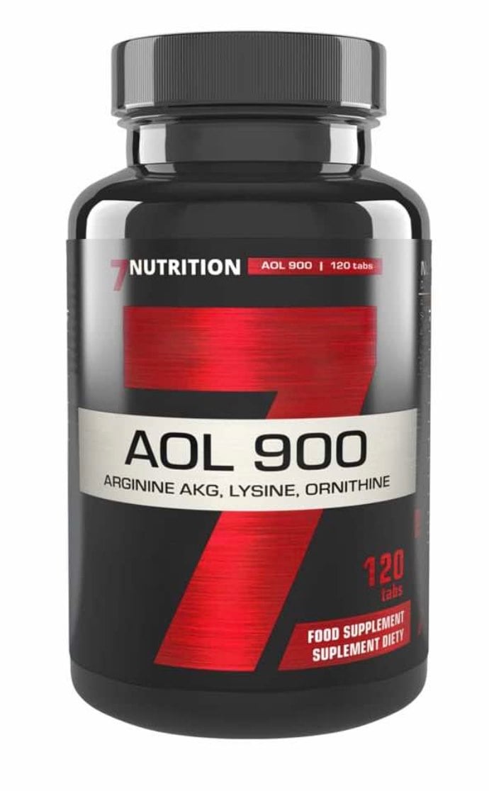 7Nutrition AOL 900 arginín AKG, lyzín, ornitín 120 tabliet