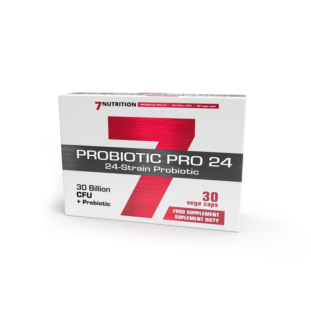 7Nutrition Probiotic PRO 24 30 mld. CFU z 24 kmeňov 30 vegánskych kapsúl