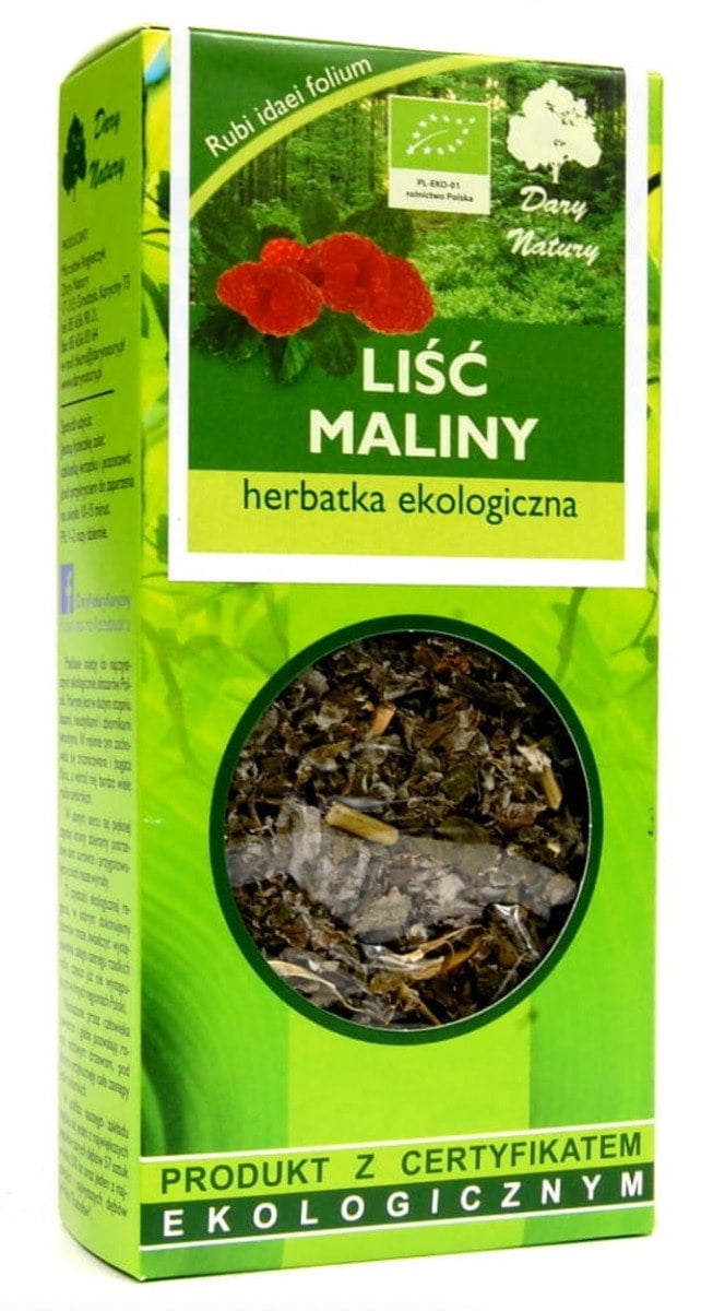 Dary Natury Čaj z maliníkového listu BIO 25 g