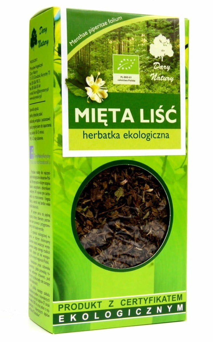 Dary Natury Čaj z listu máty BIO 25 g