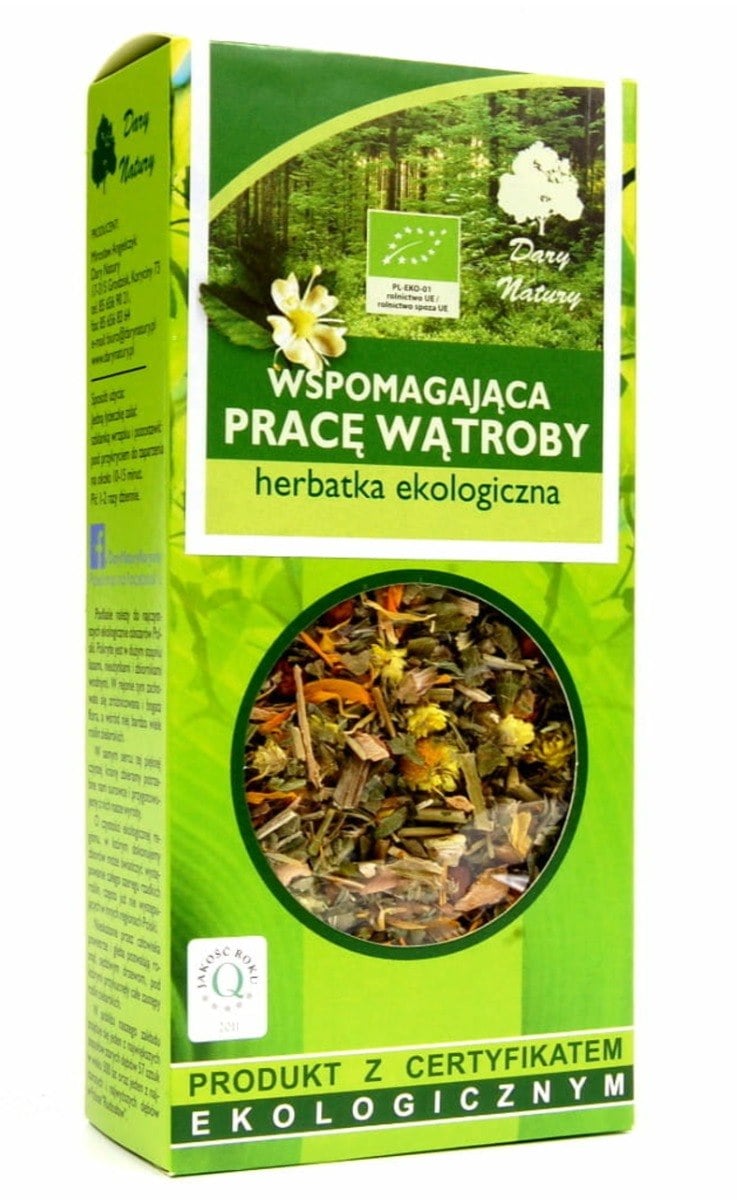 Dary Natury Bylinný čaj na podporu pečene BIO 50 g