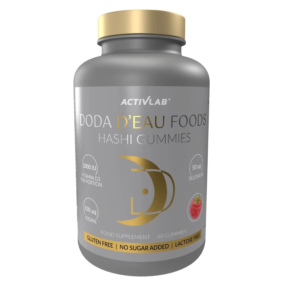 Activlab DODA D'EAU Foods T-Gummies 60 želé cukríkov malinová príchuť