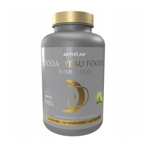 Activlab DODA D'EAU Foods Immunelki 60 želé cukríkov citrón a limetka