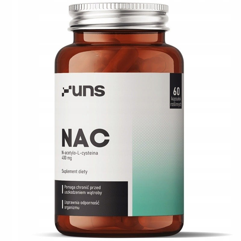 UNS NAC N-acetyl-L-cystein 400 mg 60 veganských kapslí