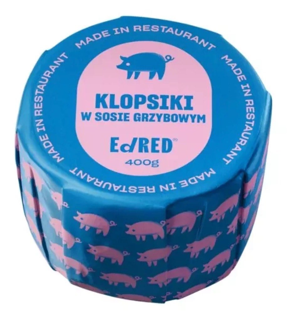 EdRED Bravčové fašírky v hubovej omáčke 400 g