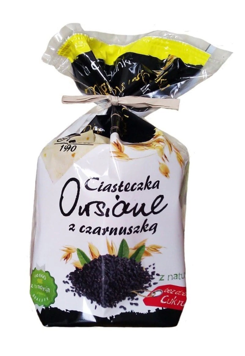 ANIA Ovsené sušienky s černuškou bez cukru 150 g