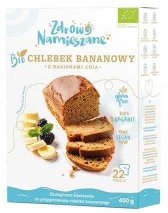 ZDROWO NAMIESZANE Zmes na banánový chlebík s chia 400 g