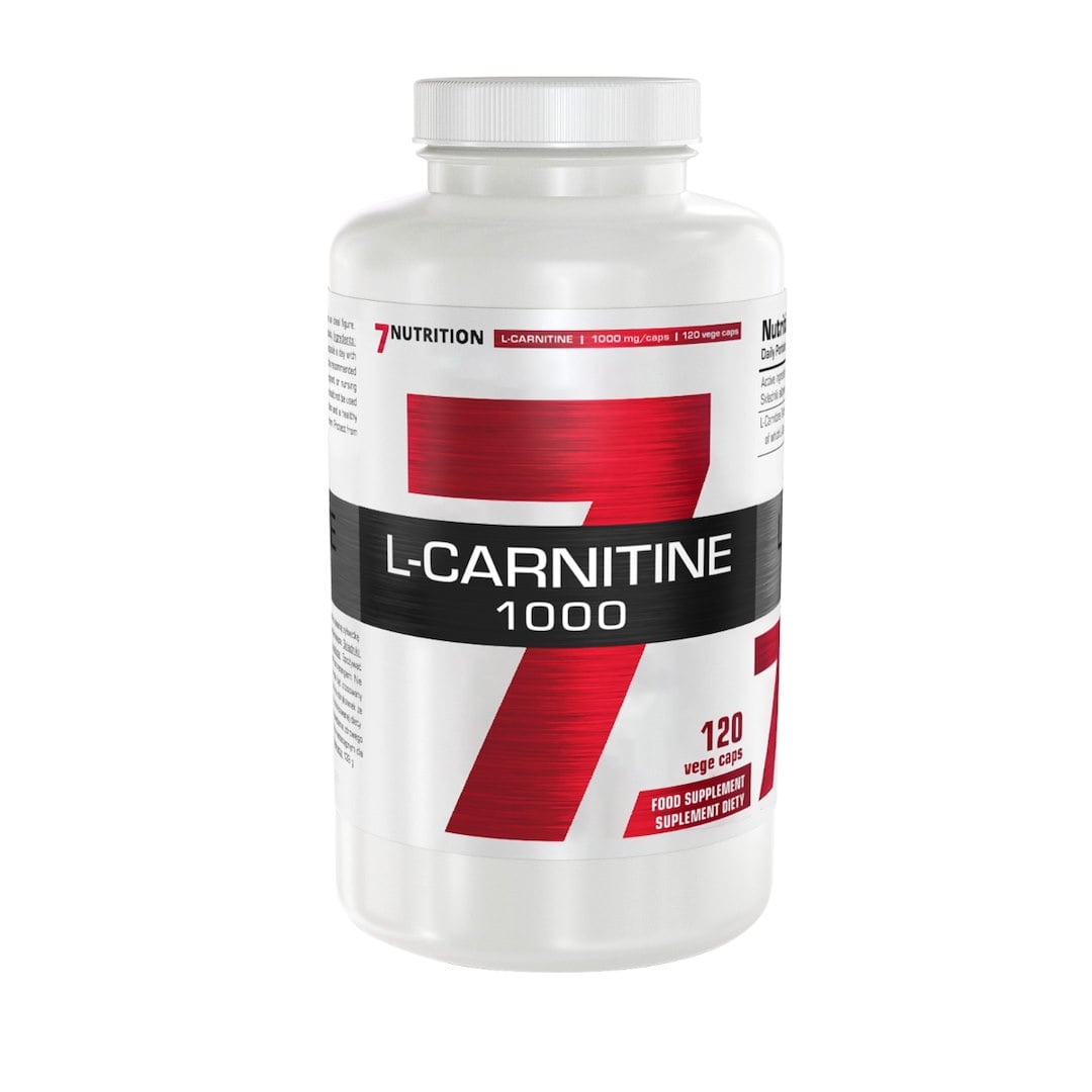7Nutrition L-carnitine 1000 120 veganských kapslí