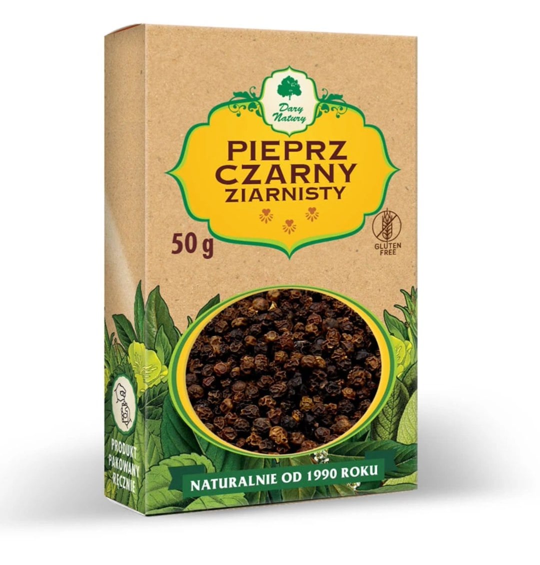 Dary Natury Černý pepř celý BIO 50 g