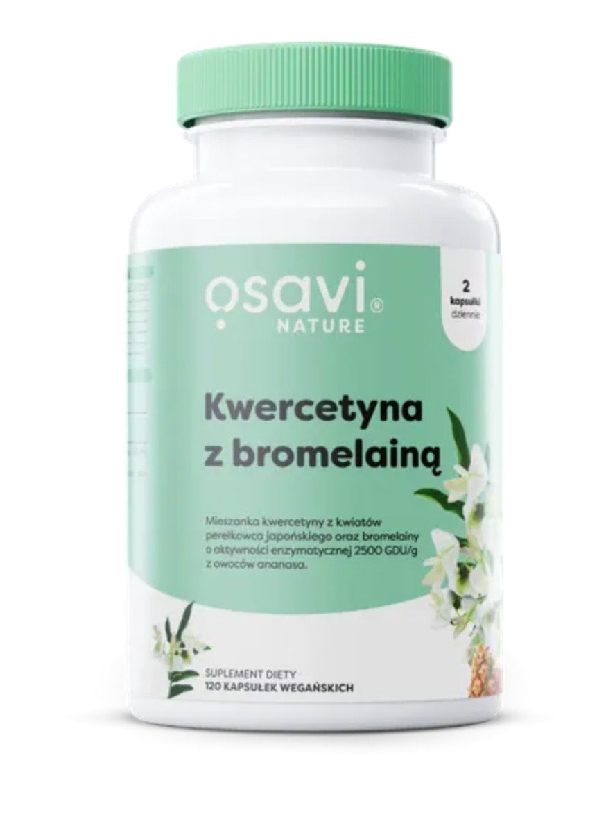 Osavi Kvercetín s bromelaínom 120 vegánskych kapsúl