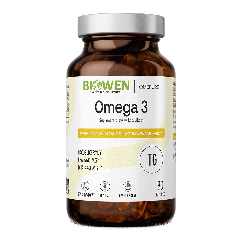 Biowen Omega 3 TG 660 mg EPA 440 DHA 90 kapsúl