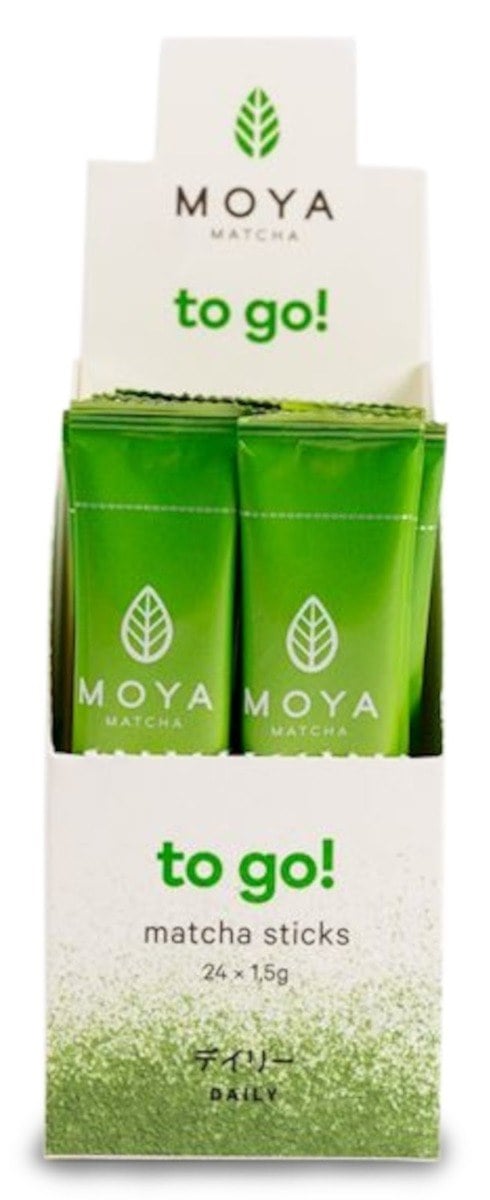 Moya Matcha Zelený čaj matcha japonský BIO vrecúška 36 g (24 x 1,5 g)