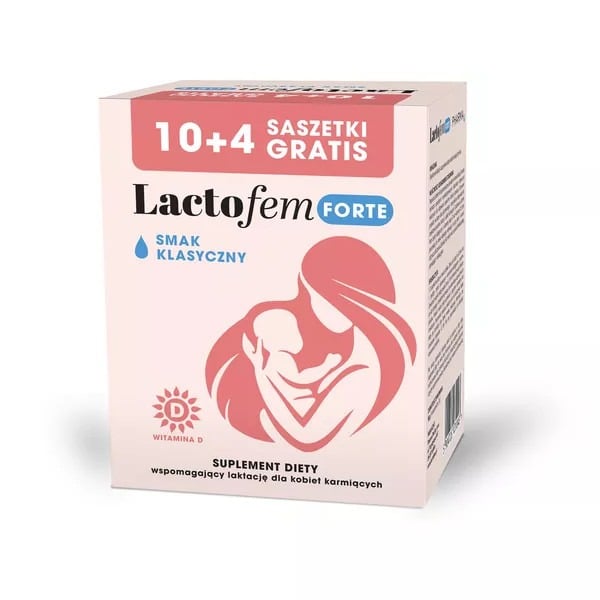 PharmaDot LACTOFEM FORTE 14 vreciek, klasická príchuť