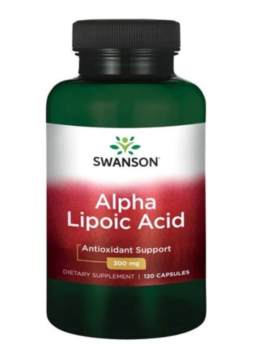 Swanson ALA kyselina alfa-lipoová 300 mg 120 kapsúl