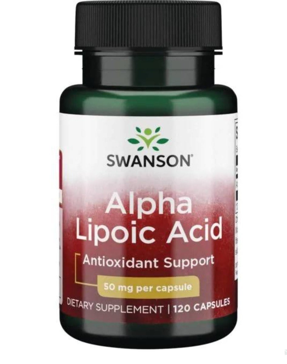 Swanson ALA kyselina alfa-lipoová 50 mg 120 kapsúl