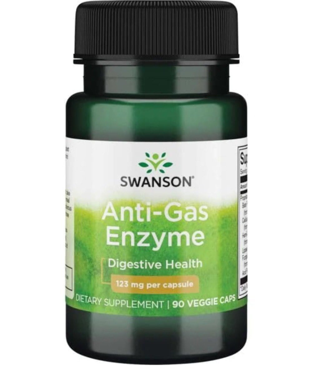 Swanson Anti-Gas Enzyme 90 kapslí