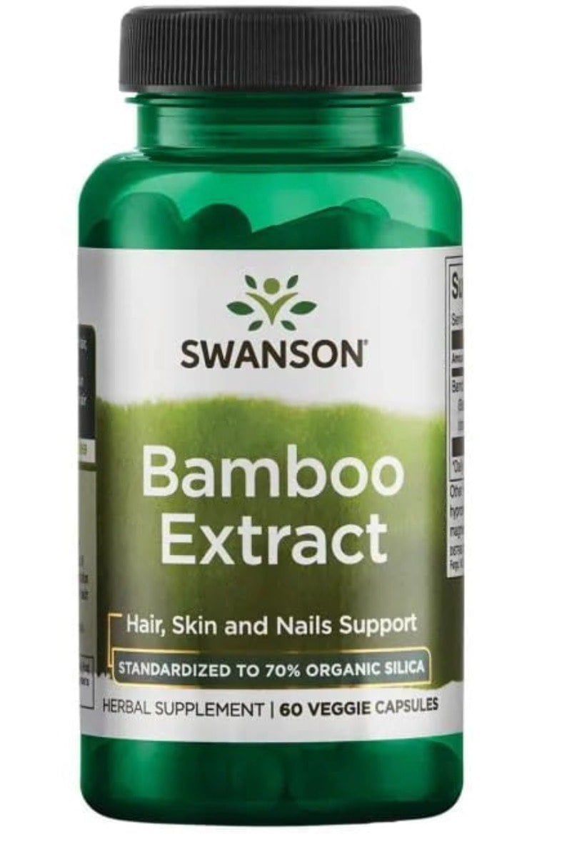 Swanson Bamboo Extract (extrakt z bambusu) 300 mg 60 kapsúl