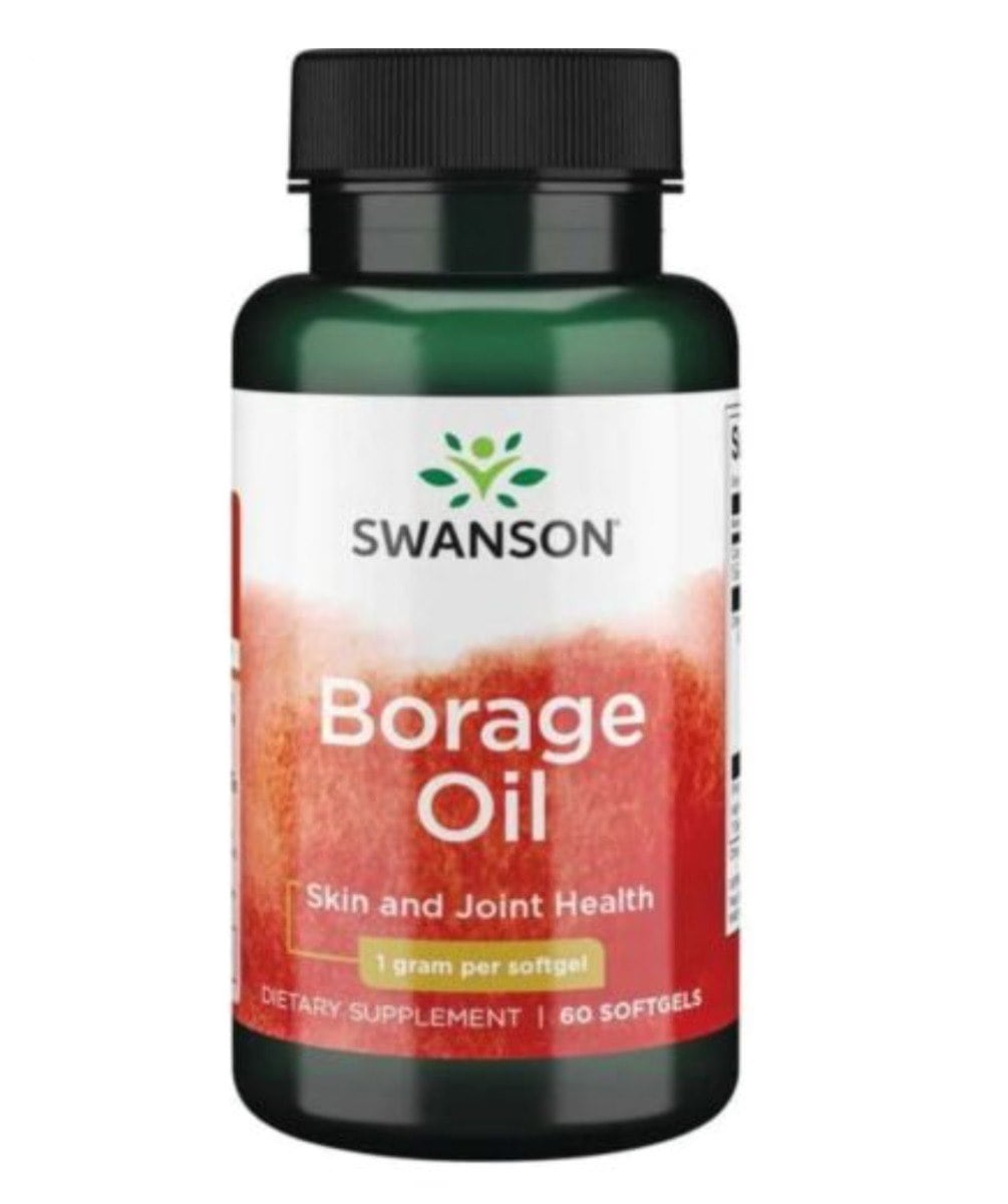 Swanson Borage Oil (brutnákový olej) 60 kapslí