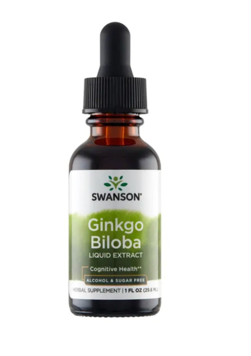 Swanson Ginkgo Biloba tekutý extrakt 29,6 ml